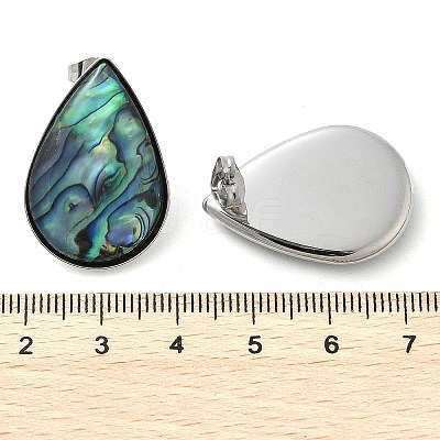 304 Stainless Steel Stud Earrings EJEW-C138-01P-1