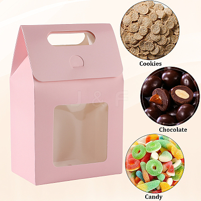 Rectangle Paper Gift Boxes with Clear Window CON-WH20003-02B-1
