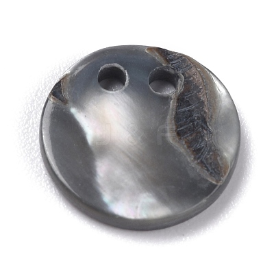 Natural Freshwater Shell Charms BSHE-B003-14-1