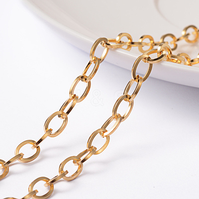 Ion Plating(IP) 304 Stainless Steel Cable Chains CHS-L014-07G-1