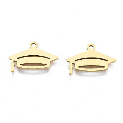 Ion Plating(IP) 201 Stainless Steel Pendants X-STAS-T044-240G-1