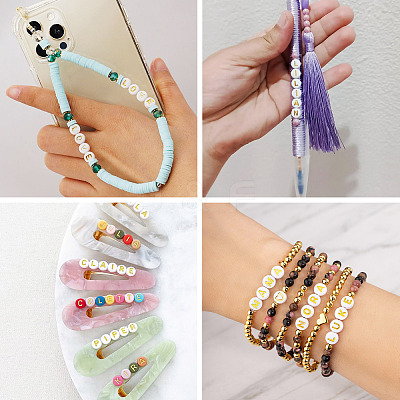 500Pcs Plating Acrylic Beads PACR-TADJ0001-01N-1