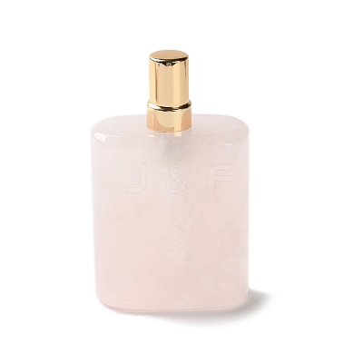 Natural Rose Quartz Perfume Bottle G-B131-04A-01-1