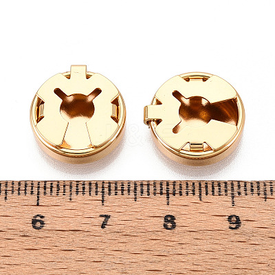 Brass Cufflinks KK-T074-63G-01-NR-1