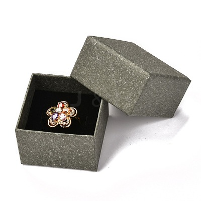 Square Paper Jewelry Box X1-CON-G013-01C-1
