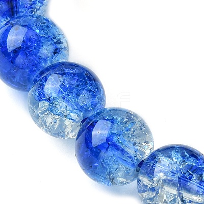 Glass Round Braided Bead Bracelets BJEW-JB09693-1