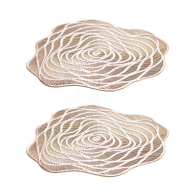Hollow Rose PVC Hot Pads Holders X1-BT-TAC0001-03B-1