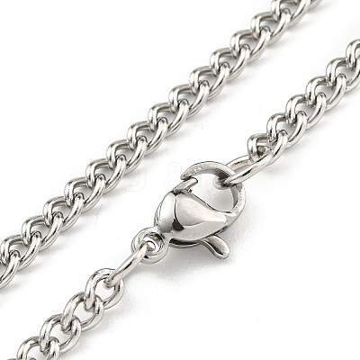 Non-Tarnish 304 Stainless Steel Pendant Necklaces LS-NJEW-L118-02P-02-1