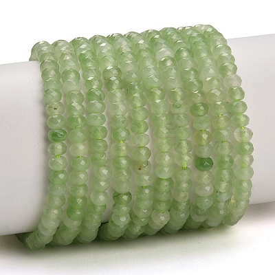 Dyed Natural White Jade Beads Strands GG-CBAF9EE-A12-3x4mm-1