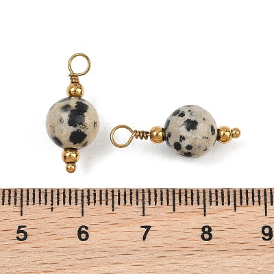 Natural Dalmatian Jasper Pendants GG-CBA5E56-07G-02-1
