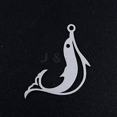 Tarnish Resistant 201 Stainless Steel Pendants STAS-S105-JN372-1-22-1