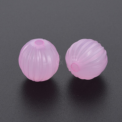 Imitation Jelly Acrylic Beads MACR-S373-11-E10-1