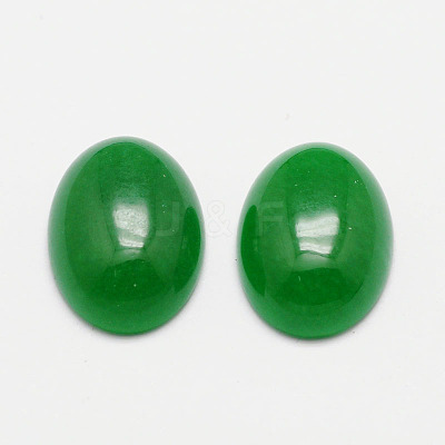 Oval Natural Malaysia Jade Cabochons X-G-K020-25x18mm-11-1