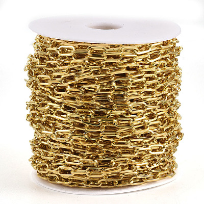 Unwelded Iron Paperclip Chains CH-S125-02E-G-1