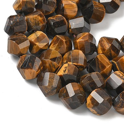 Natural Tiger Eye Beads Strands G-C267-B16-1