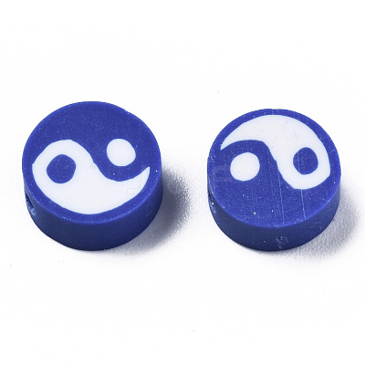 Handmade Polymer Clay Beads CLAY-T016-65I-1