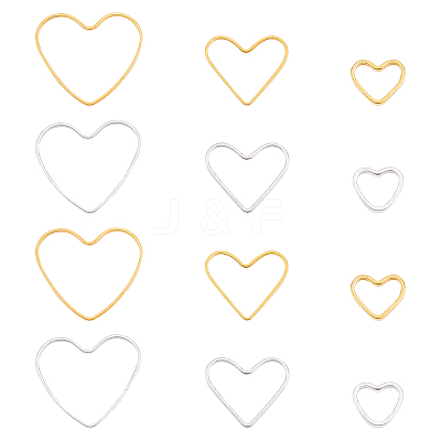 Brass Linking Rings KK-CA0001-17-1
