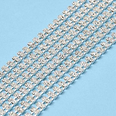 Glass Rhinestone Cup Chains CHC-TAC0001-01A-1
