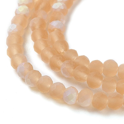 Imitation Jade Glass Beads Strands EGLA-YW0003-19A-20-1