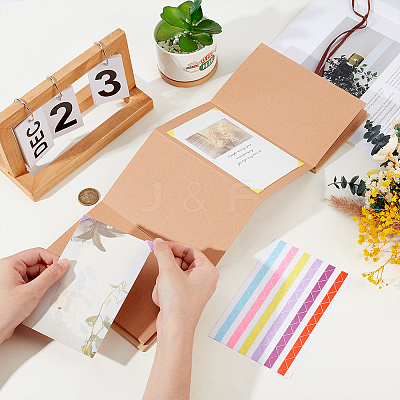 DIY Scrapbook Albums DIY-WH0671-138B-1