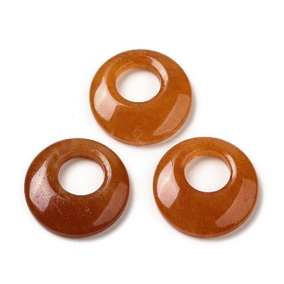 Natural Red Aventurine Pendants G-T122-76E-1