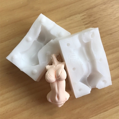 DIY Silicone Craft Doll Body Mold DIY-I082-14-1