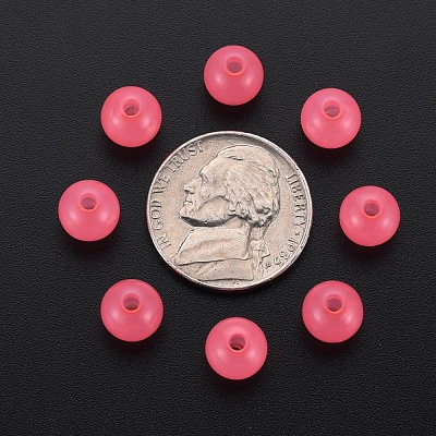 Imitation Jelly Acrylic Beads MACR-S373-66-EA09-1