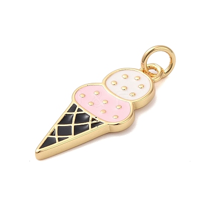 Rack Plating Brass Enamel Pendants KK-S372-03C-01-1