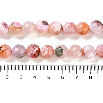 Natural Agate Beads Strands G-M437-C01-01D-1