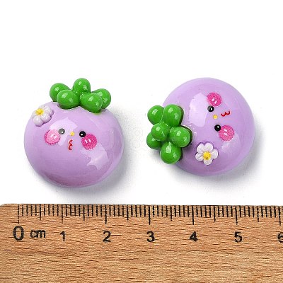 Opaque Resin Decoden Cabochons CRES-M031-06-1