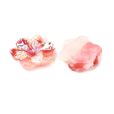Luminous Resin Cabochons LS-RESI-E033-02H-1