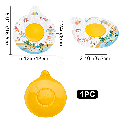 Silicone Sink Plug AJEW-WH0239-63A-1