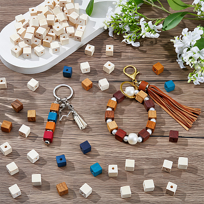 Wood Beads WOOD-SP0001-94B-1