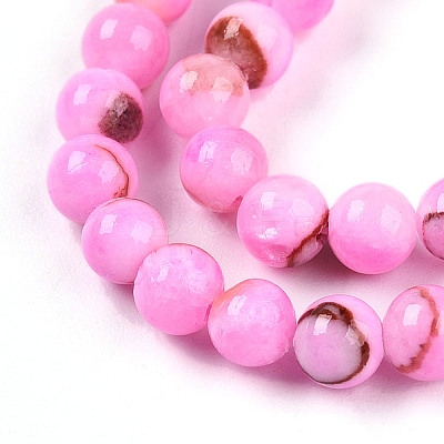 Natural Persian Jade Beads Strands G-A255-A02-04G-1