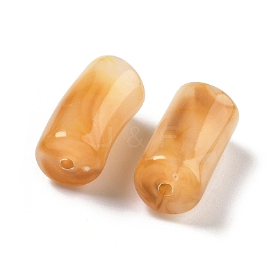 Acrylic Imitation Gemstone Beads X-MACR-K359-66D-1