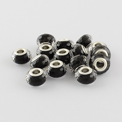 Large Hole Resin European Beads OPDL-R117-10B-1