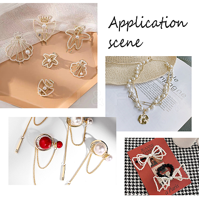 Resin Imitation Pearl Beads RESI-CA0001-07-1
