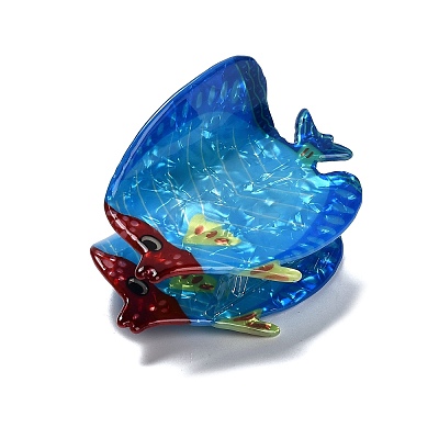 Ocean Theme Acrylic Claw Hair Clips PHAR-P012-B02-1