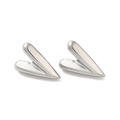 Non-Tarnish 304 Stainlee Steel Studs Earring EJEW-Z045-15P-1