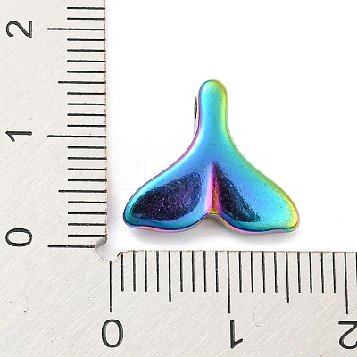 304 Stainless Steel Pendant Cabochon Settings for Enamel STAS-I202-18RC-1