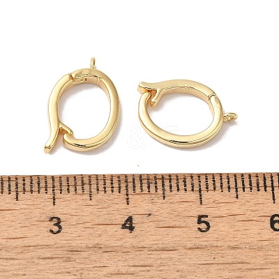 Brass Enhancer Shortener Pendant Bails KK-H483-11A-G-1