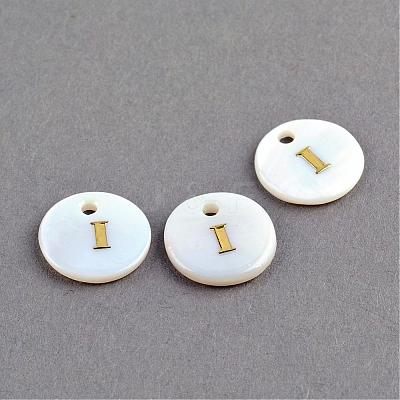 Freshwater Shell Pendants SSHEL-S249-I-1