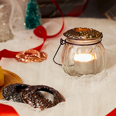 Alloy Candle Lids PALLOY-PH0013-67-1