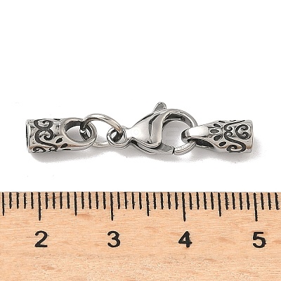 316 Surgical Stainless Steel Lobster Claw Clasps STAS-L307-02ASP-01-1