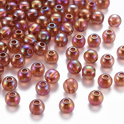 Transparent Acrylic Beads MACR-S370-B6mm-765-1