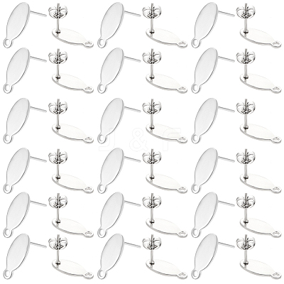 304 Stainless Steel Stud Earring STAS-SC0008-69-1
