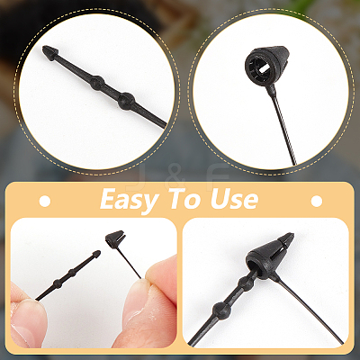 Plastic Hang Tag Fasteners FIND-WH0139-315B-02-1
