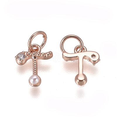Brass Charms KK-L179-08-RG-1