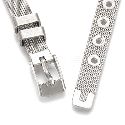 Alloy Rhinestone Snap Cord Bracelet Making BJEW-S136-02-1