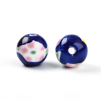 Handmade Porcelain Beads X1-PORC-N009-05E-1